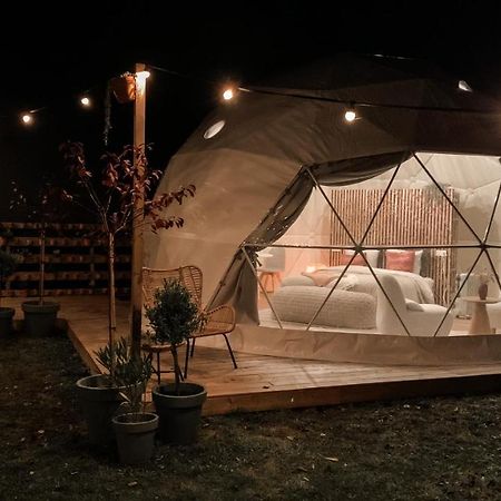 Romantische Glamping Dome Koksijde - Duiniek Exterior foto