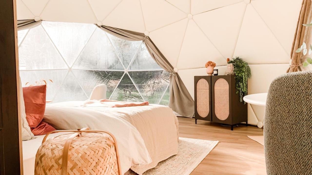 Romantische Glamping Dome Koksijde - Duiniek Exterior foto