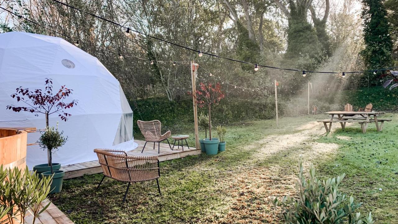 Romantische Glamping Dome Koksijde - Duiniek Exterior foto
